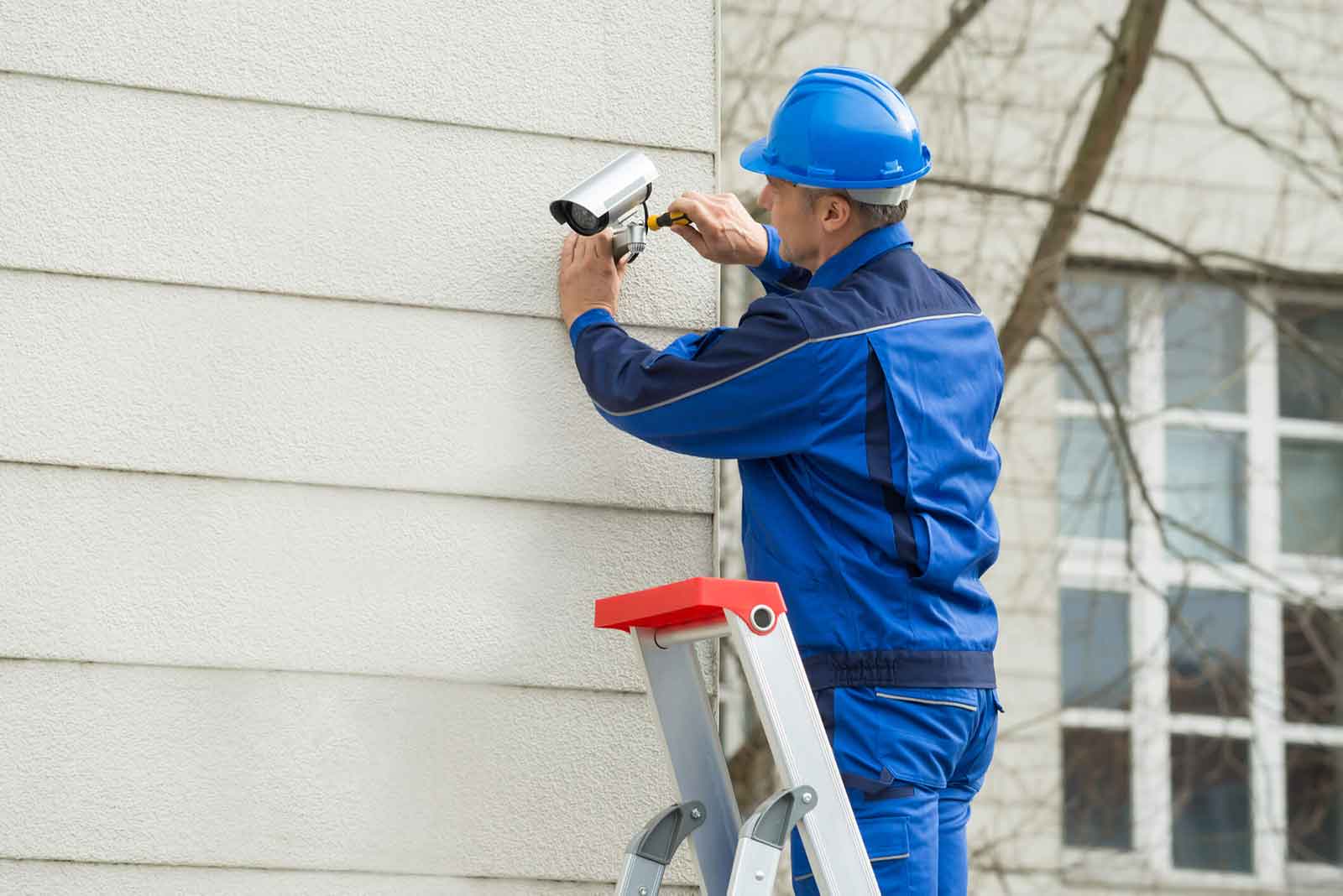 CCTV outdoor installation